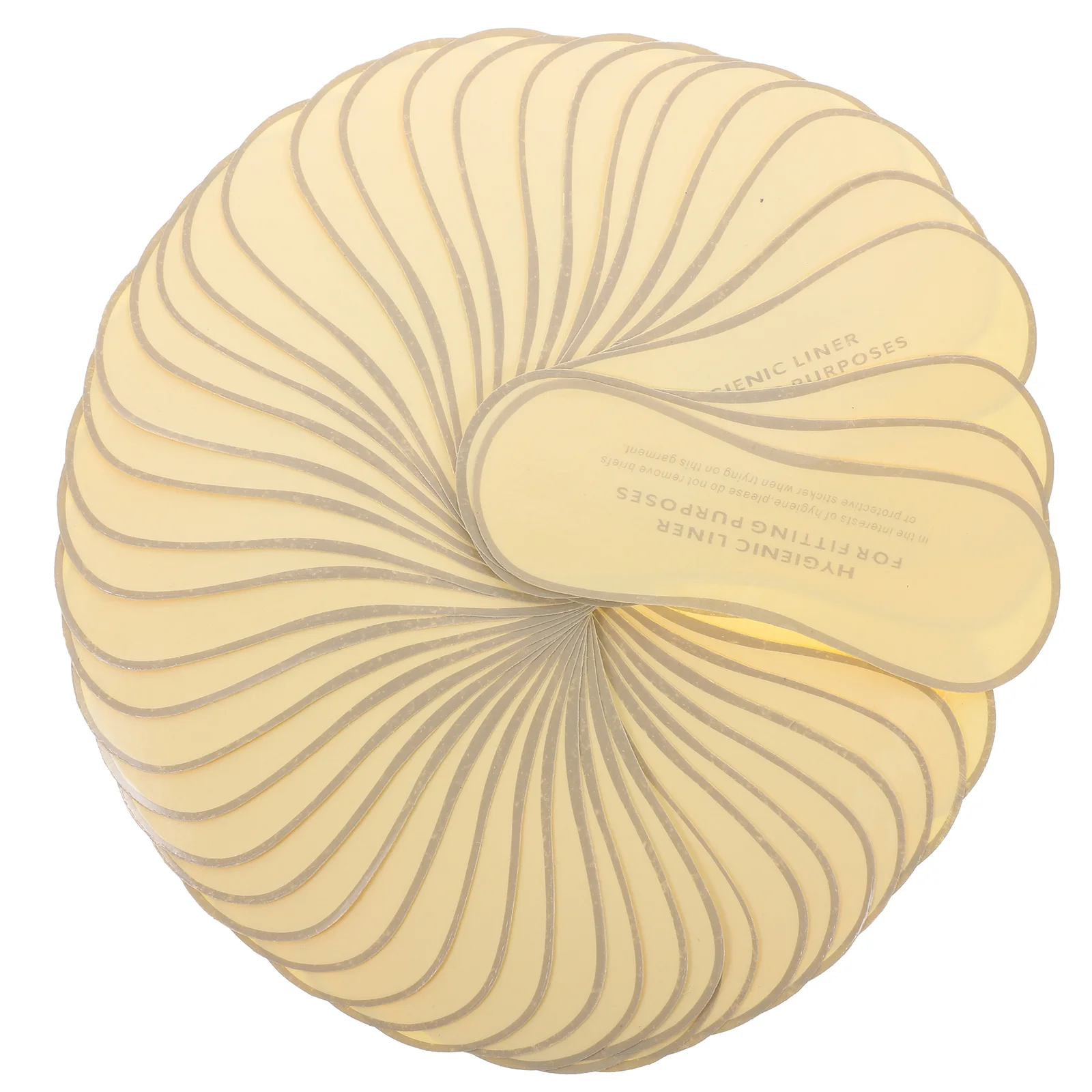 50 Pcs Panties Hygienic Swimsuit Stickers Boob Tape Pvc Self-adhesive Protective For Fitting Liner