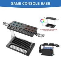 For Switch 2 Charging Dock RGB Stand Multi-Function Display Storage Station For Nintendo Switch2 Game Holder Game Disk Rack