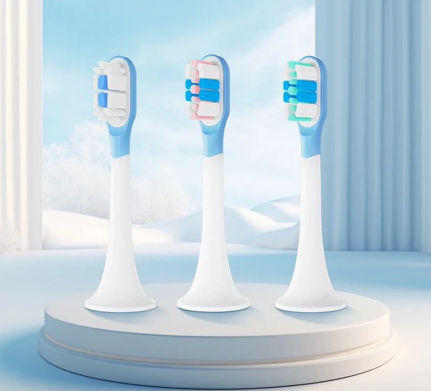 Replacement Toothbrush Heads For Xiaomi MIJIA T300 T500 Sonic Electric Teeth Brush With Vacuum Packaging Soft Nozzles