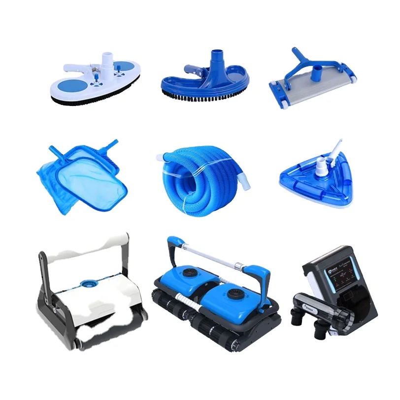 WATER CROWN Full Set Manual Sewage  200W 220V PVC/PC Material Smart Navigation Wall Climbing Swimming Pool