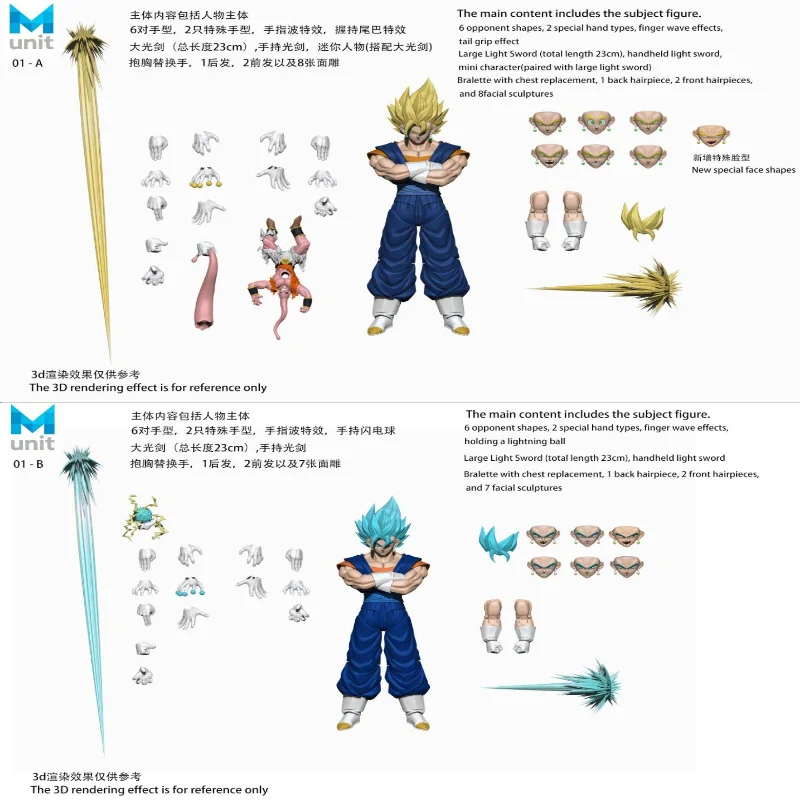 

Pre-sale New MP Dragon Ball Ghost Face, Nightcrawler, Vegito 3.0 Body, Expected To Ship in April-May 2026