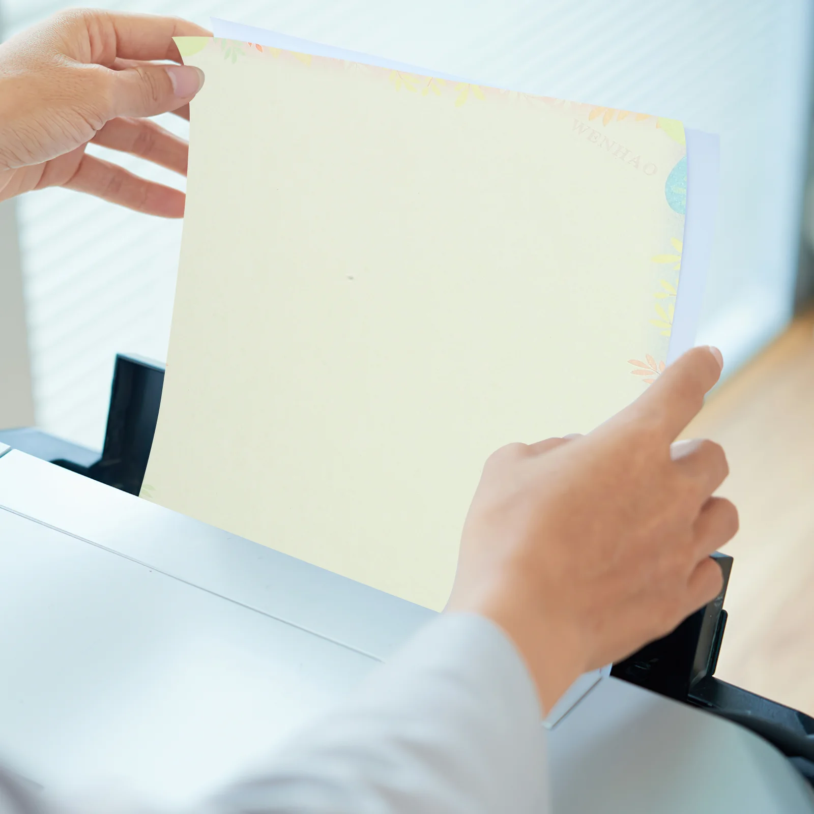 50 Sheets Soft A4 Lace Computer Paper Color Copy Painting Printing 1 Pack (50pcs) Sticker Supply