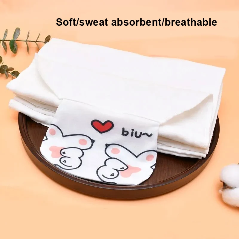 

2Pcs Adult Baby 6-layer Pure Cotton Sweat Towel ABDL Large Size Cotton Back Towel Breathable Comfortable Soft Absorbent Cloth