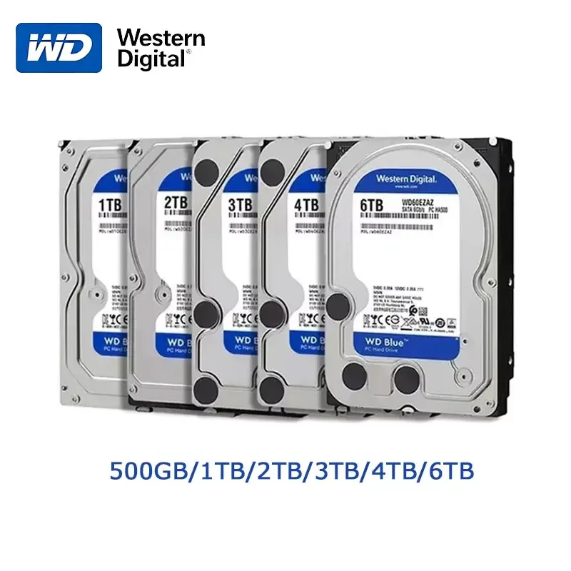 Western Digital WD BLUE 4TB 6TB 3.5