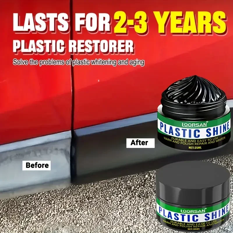 

Lausanne Automotive Plastic Repair Cream — встроенный ремонт царапин, отбеливание и осветление, подходит для шин, резиновых полосок
