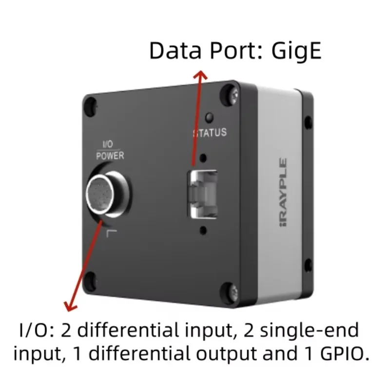 

IRAYPLE 4K 2Line Camera L5047MK/CK141 4096*2 CameraLink M42-Mount Machine Vision Line Scan Cameras Optics Instruments