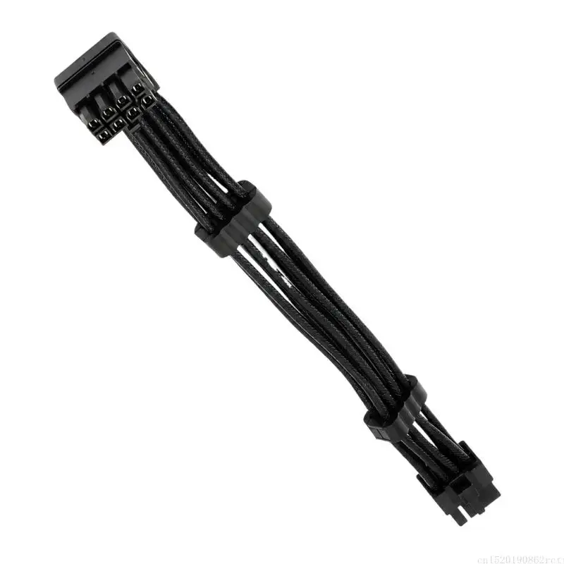 D5BB 12VHPWR/8PIN GPU Power Cable for a Compatible Dock, with a Textured Assembly and Multiple Integrated Separators