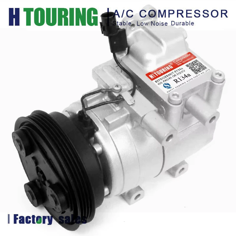 

Компрессор переменного тока HS15 для Hyundai Accent 1998-2002 F500-VVVAA-03 9770122261 9770125000 9770122060 9770129510 1521025 97701-22200