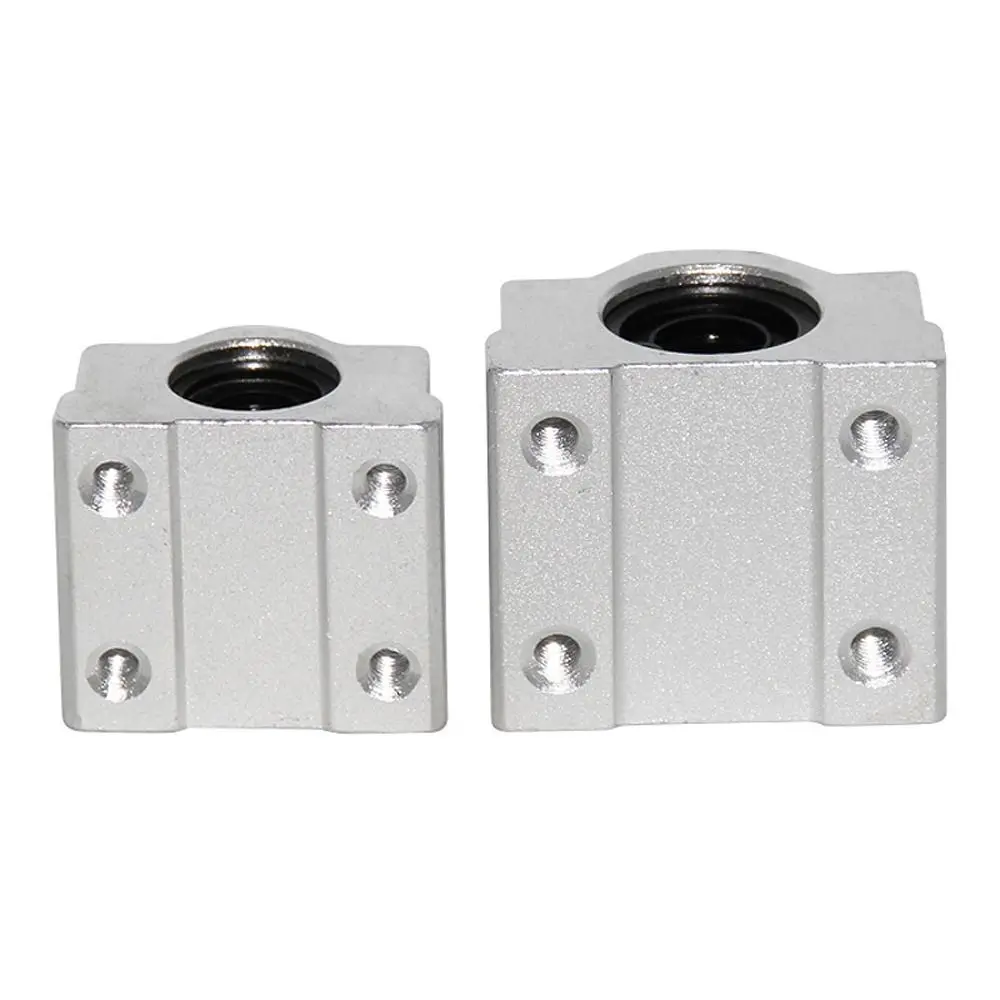 SCS16-20UU Linear Ball Bearing Slide Bushing Block Guild Rail Shaft CNC Router Aluminium Lightweight 3D Printer Shafts Rod Parts