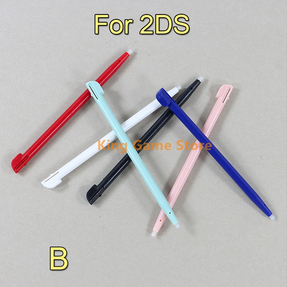 2pcs พลาสติกปากกา Stylus Touch Screen สําหรับ 2DS เกมคอนโซลอุปกรณ์เสริมปากกาหน้าจอสัมผัสสําหรับ 2ds