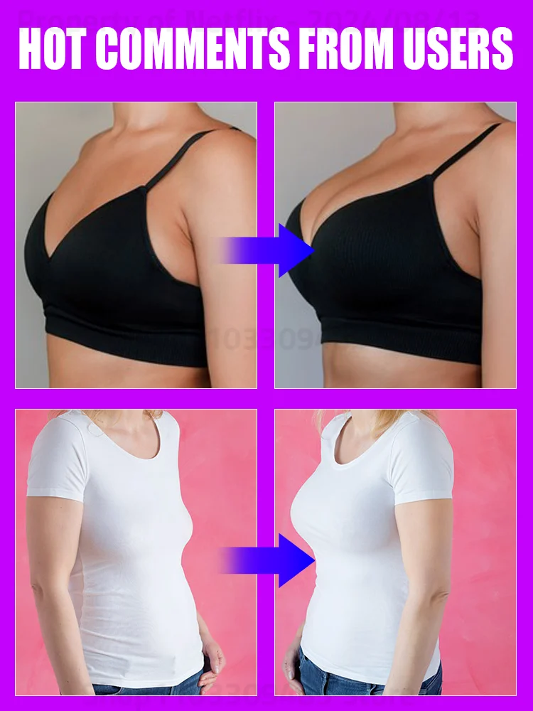 Firming breast rapid growth ,say goodbye to flatness and reshape perfect curves, increase size