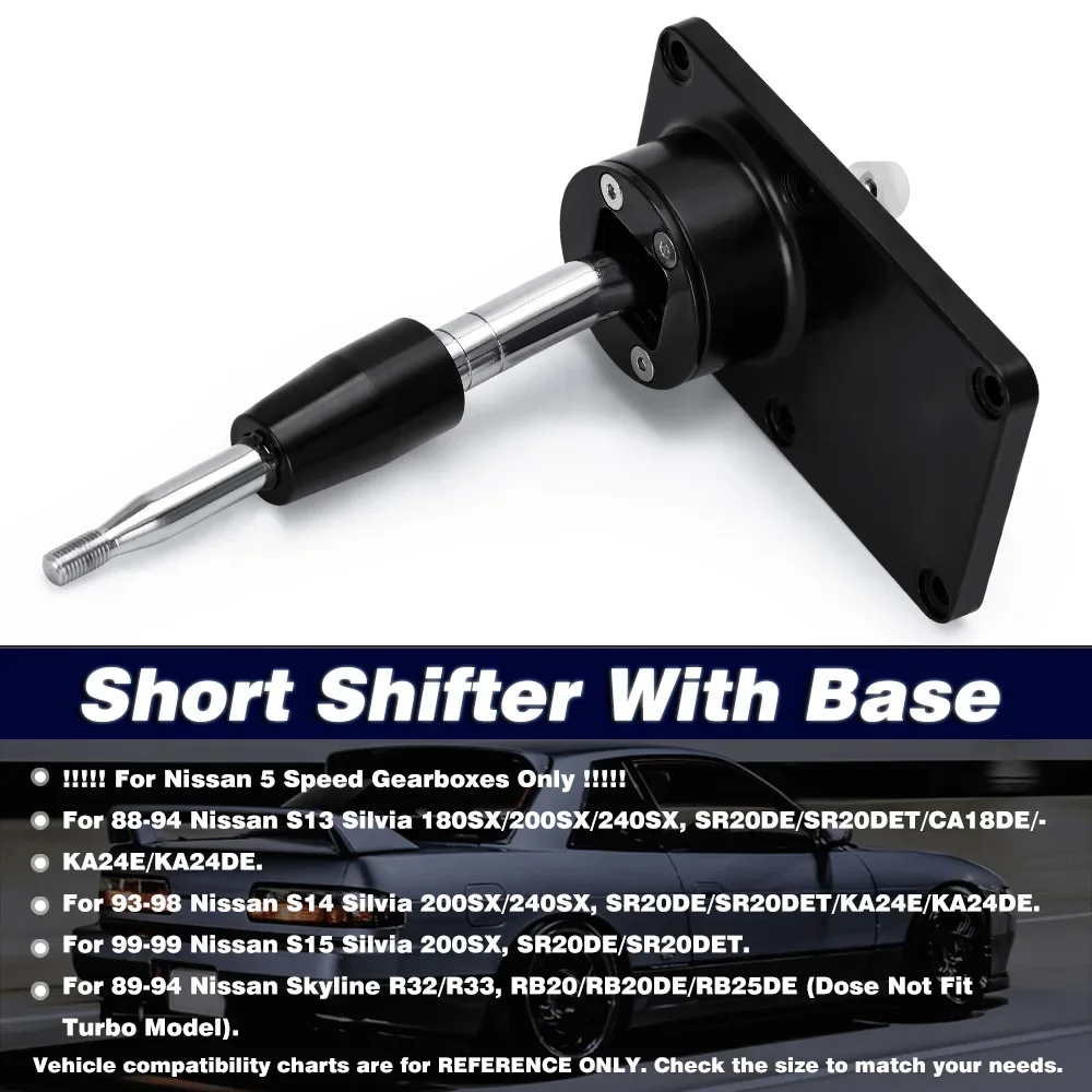 Short Shifter  Short Throw Shifter With Base For Nissan 240SX S13 S14 SILVIA CA18 SR20 89-99