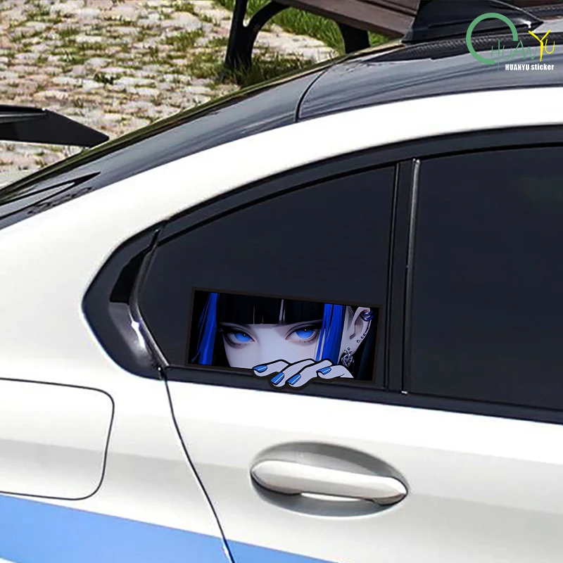 Car sticker anime animation look JDM body scratch cover computer case decoration waterproof sticker