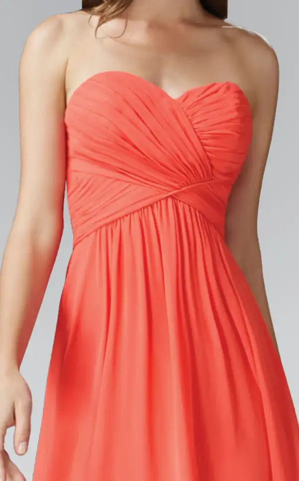 Robes longues en mousseline de soie, personnalisées, décontractées, plissées croisées, ligne a, chérie, robes d'occasion sur mesure, mode Simple, haute qualité