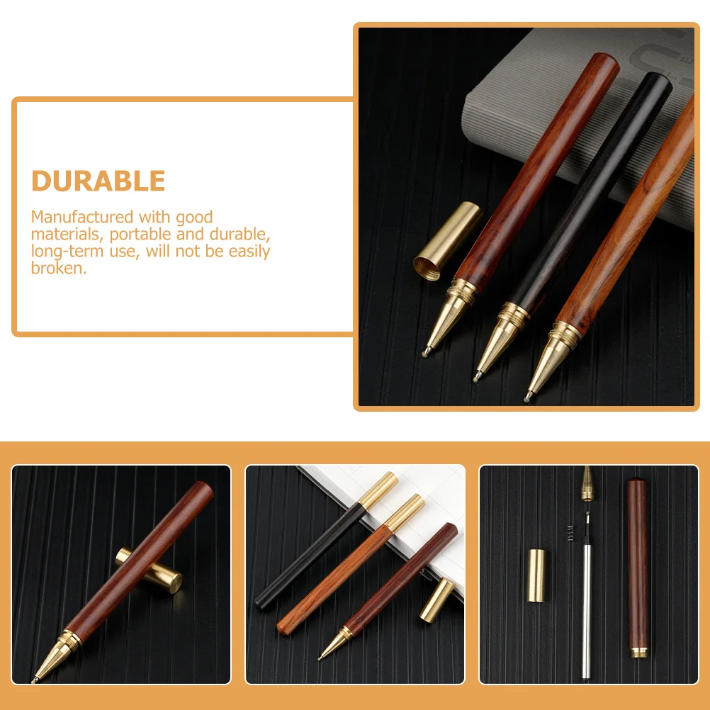 

3pcs Portable Gel Pens Fine Tip Writing Pens For Office School Business Daily Use Multi-Function Stationery Supply Sign Pen