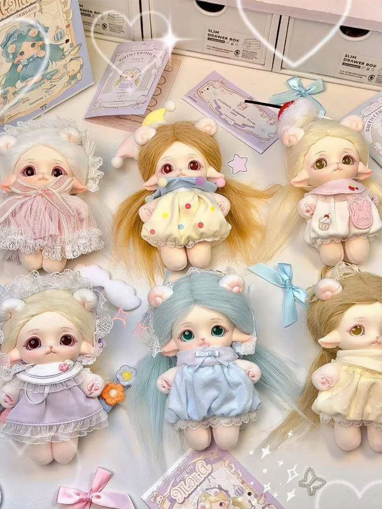 

MIMIA Authentic Kindergarten Series Cultivation Blind Box Doll Cute Collectible Figure Trendy Girl Birthday Gift Handmade Doll