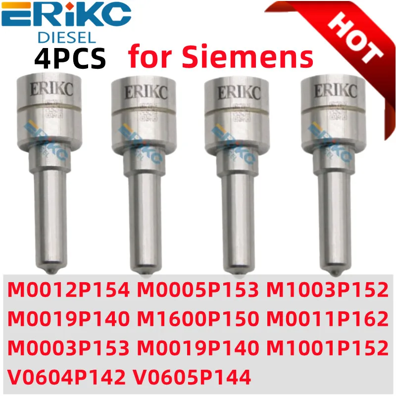 4PCS New Diesel Injector Nozzle M0012P154 M0005P153 M1003P152 M0019P140 M1600P150 M0011P162 M0003P153 M0019P140G for Siemens