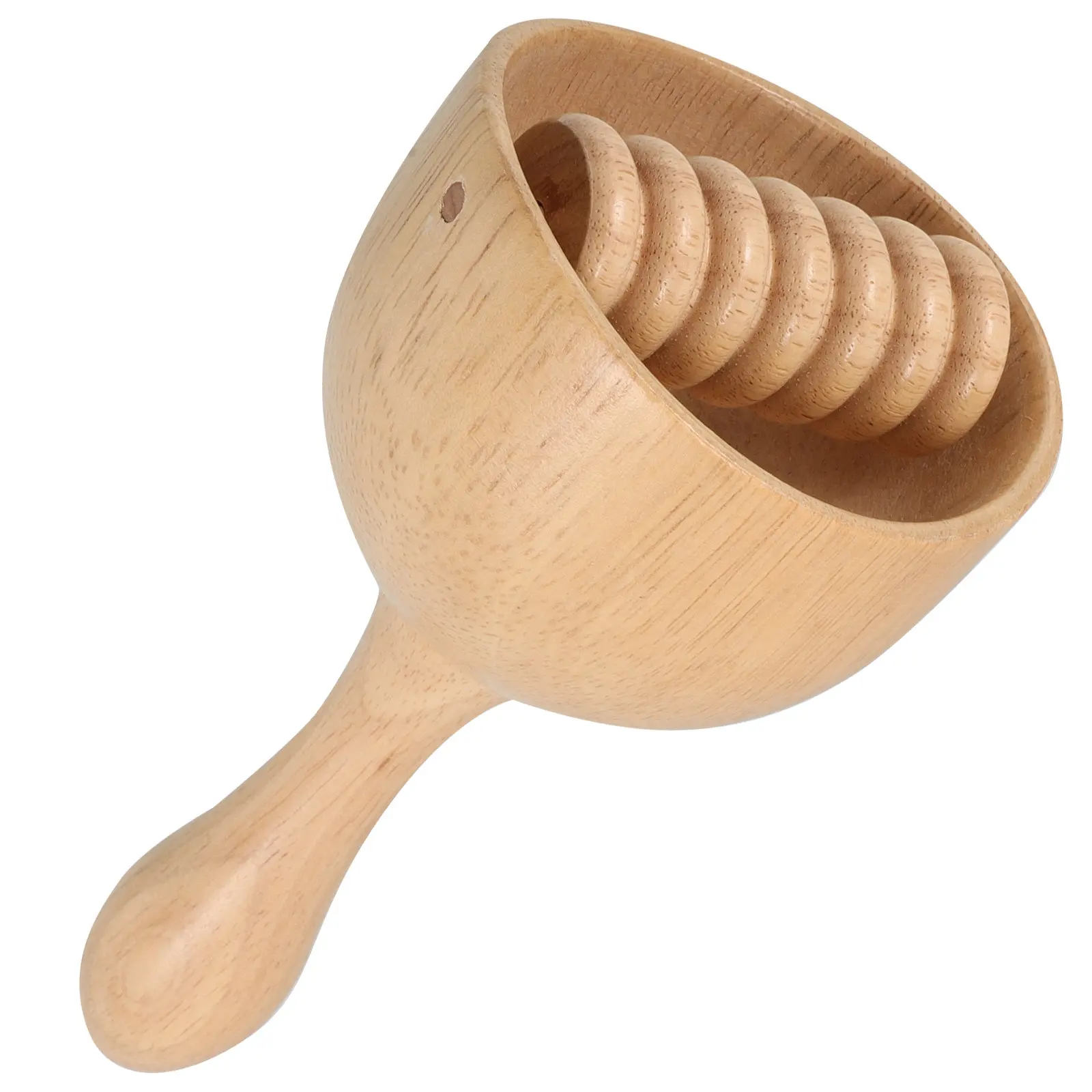 

Деревянная массажная чашка со встроенным роликом: эргономичный инструмент для шведской терапии, для домашнего использования, для формирования контуров тела и массажа мышц методом баночного массажа