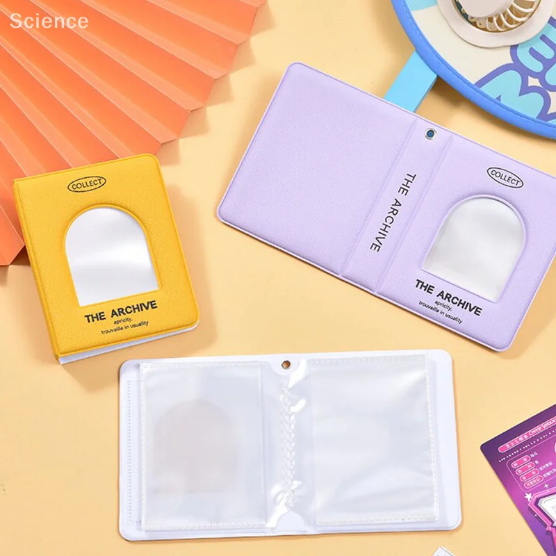 3-inch Mini Photo Album Photocard Holder Photo Album Storage Book Binder Photo Card Holder Card Collect Book Picture Protector