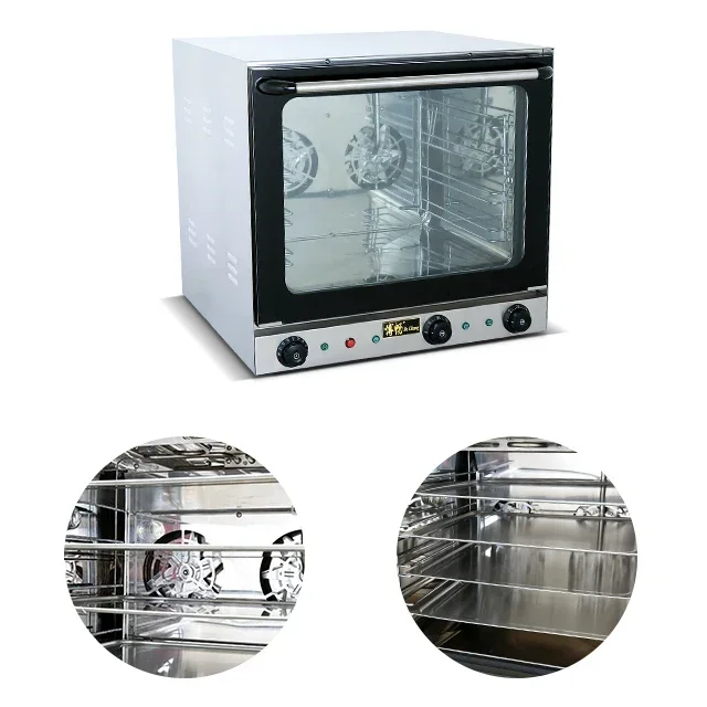 EB-4A Commerciële oven met 4 laden, bakapparatuur, elektrische convectieoven met stoomfunctie