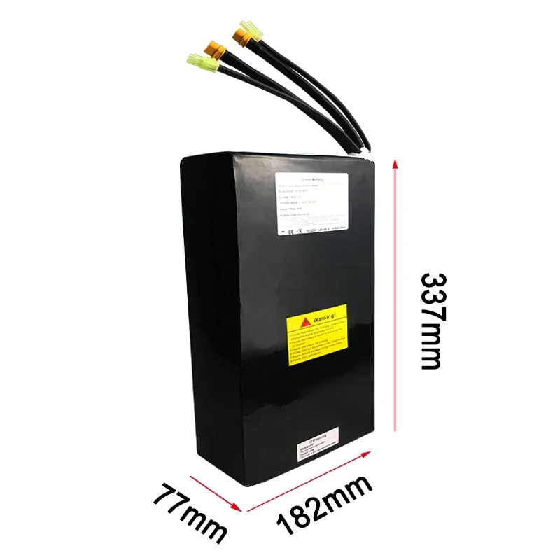 21700 60V 33.6Ah Li-ion Rechargeable Battery 16S7P Large Capacity Battery Pack