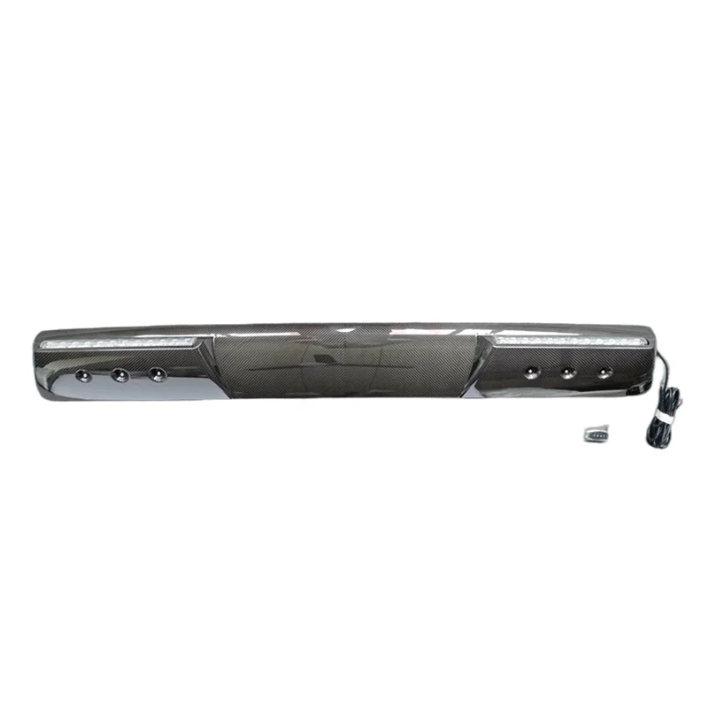 

High Quality G class W463 W464 dry carbon fiber roof spoiler with lights for G wagon W464 G63 G500 front roof spoiler led light