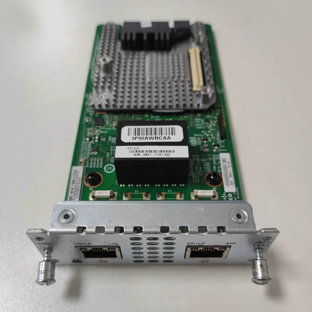

1 PCS ISR4000 WIC/VIC/PRI/CE1T1 1×PVDM4 1.544 Mbps ±50 bps / 32 ppm NIM-2MFT-T1/E1 V03