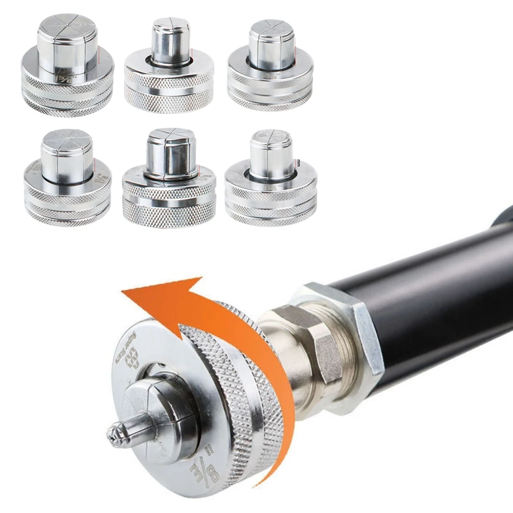 Hydraulic Pneumatic Tube Expander Tool for Easy Copper Pipe Expansion with Multiple Sizes and For Quick Change Chuck