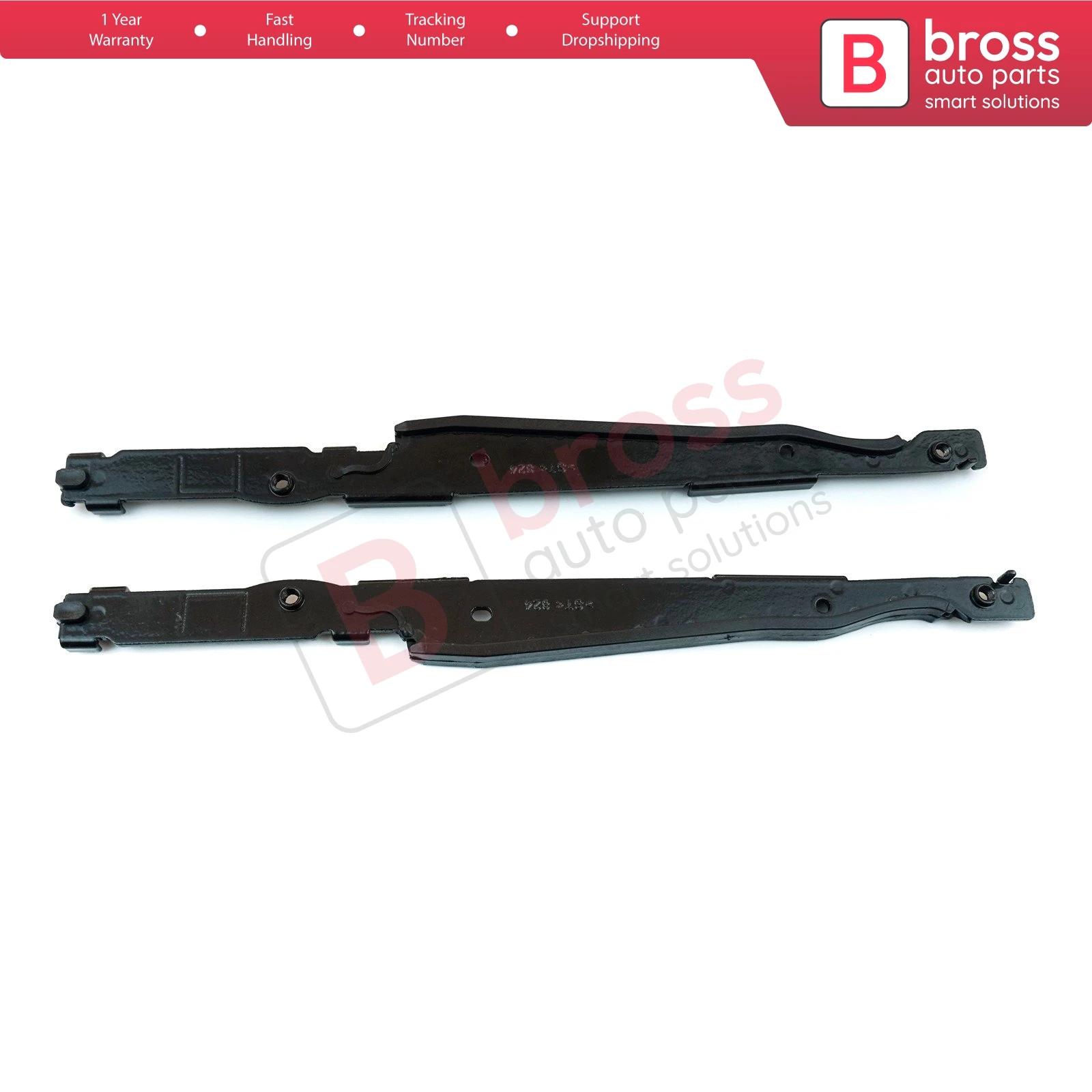 BSR529 Sunroof Panoramic Roof Mounting Runner Track Slider Guide Repair 2 Pcs Set 54138408062 For BMW 5 E39 X3 E83 X5 E53 E70