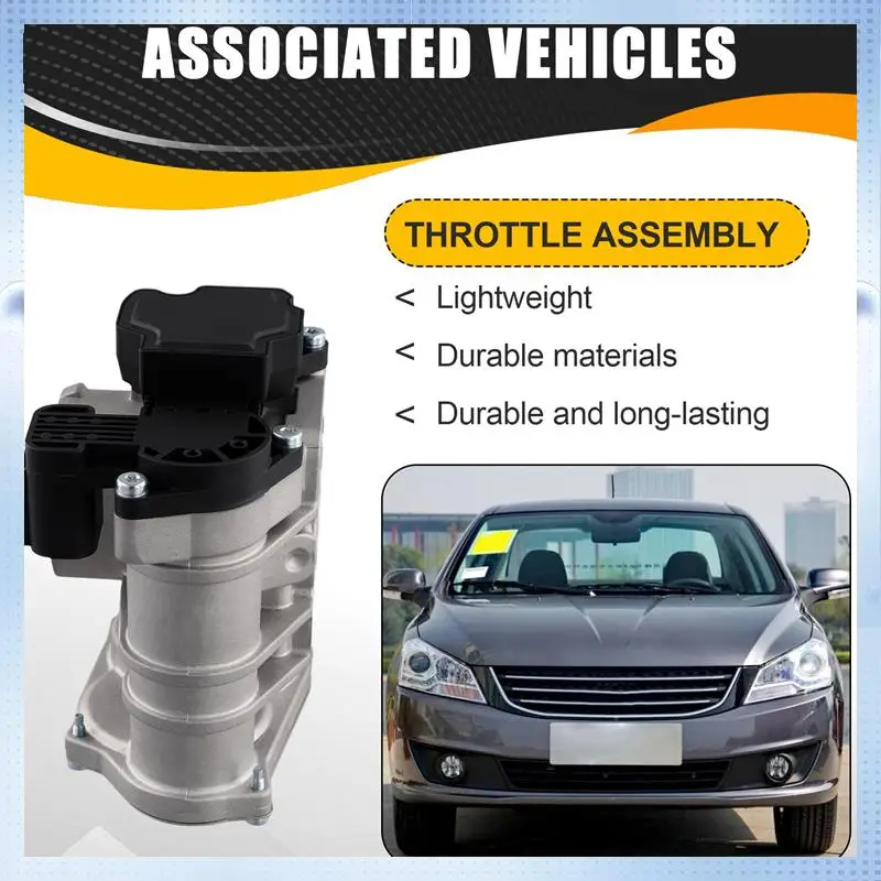 

AM-For Dongfeng Fengshen DFM S30 H30 A30 A60 AX3 AX4 AX5 1.5L AIR INTAKE THROTTLE VALV HOUSG Electronic Throttle Assembly