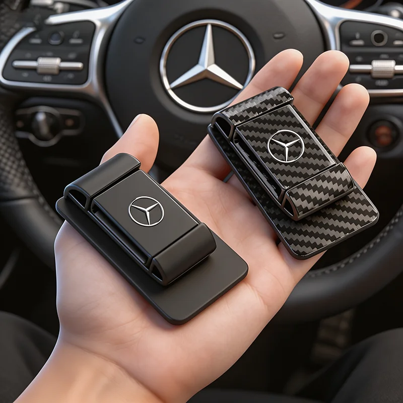Clip di Ancoraggio Stabilizzatore Cintura di Sicurezza Auto Anti-Vibrazione per Mercedes Benz AMG W205 C300 W203 W206 W108 W124 W126 W140 W168