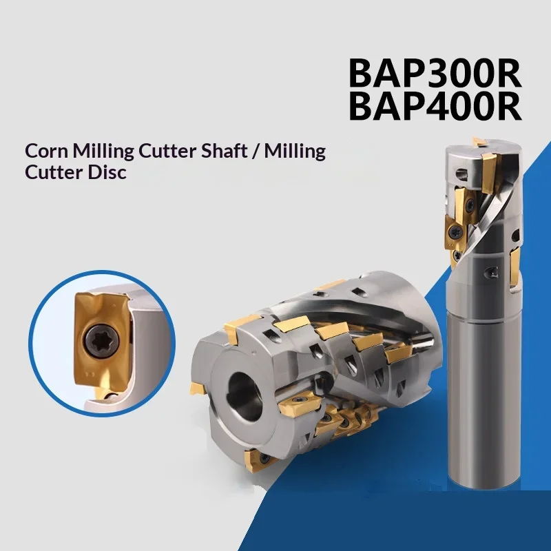 BAP300R BAP400R 300R 400R Corn Milling Cutter Rough Milling Cutter Rod Side Roughing Cutting Spiral Groove Machining Center Tool