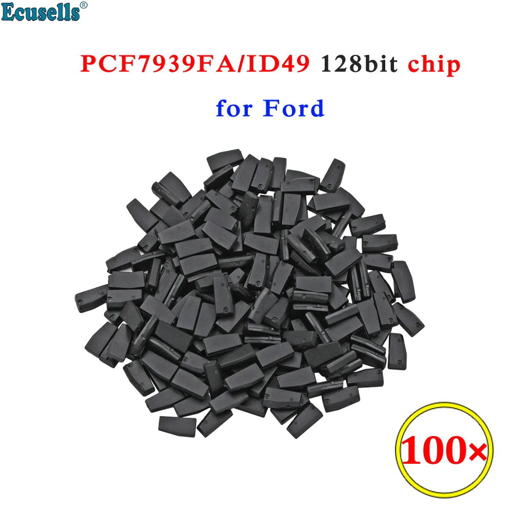 100pcs/lot Aftermarket PCF7939FA ID49 128-Bit 49 Chip Hitag Pro Blank Auto Transponder Chip for Ford Fusion Edge for Mazda 2015+