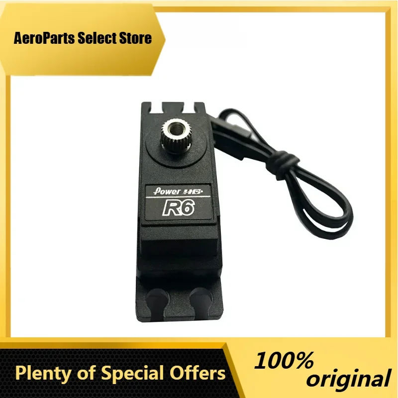 AParts 1pcs New Power HD R6 7.5KG 7.4V Digital Servo For 1:12 Pan RC Cars Heli And Mono1 Boat