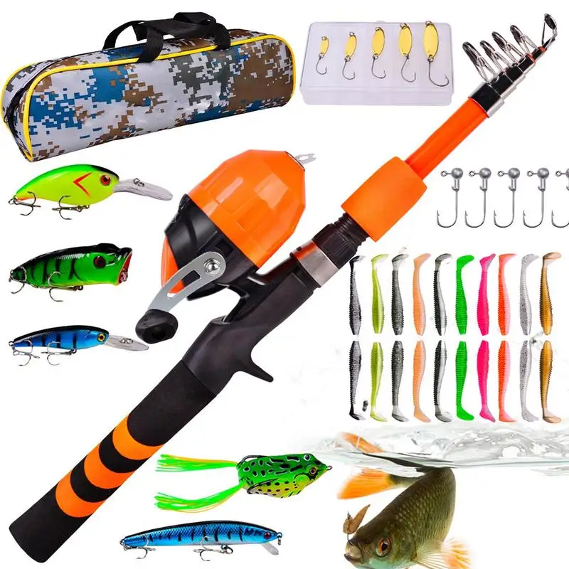 Fishing Pole And Reel Combo Fishing Pole Kids Fishing Rod And Reel Set Fishing Pole Kids Fishing Rod And Reel Set Fishing Gear