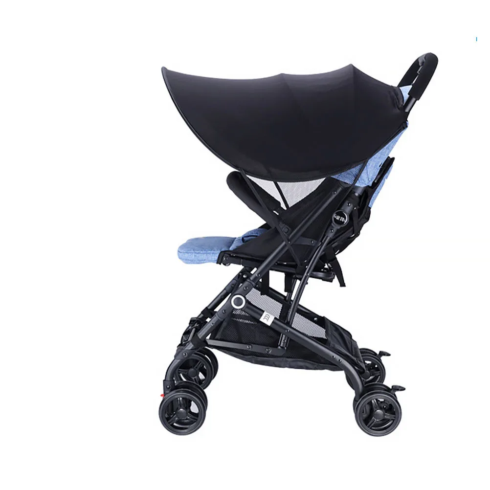 1Pcs Baby Stroller Sunshade Cover Uv Protective Waterproof Breathable Lightweight Sunscreen Shield for