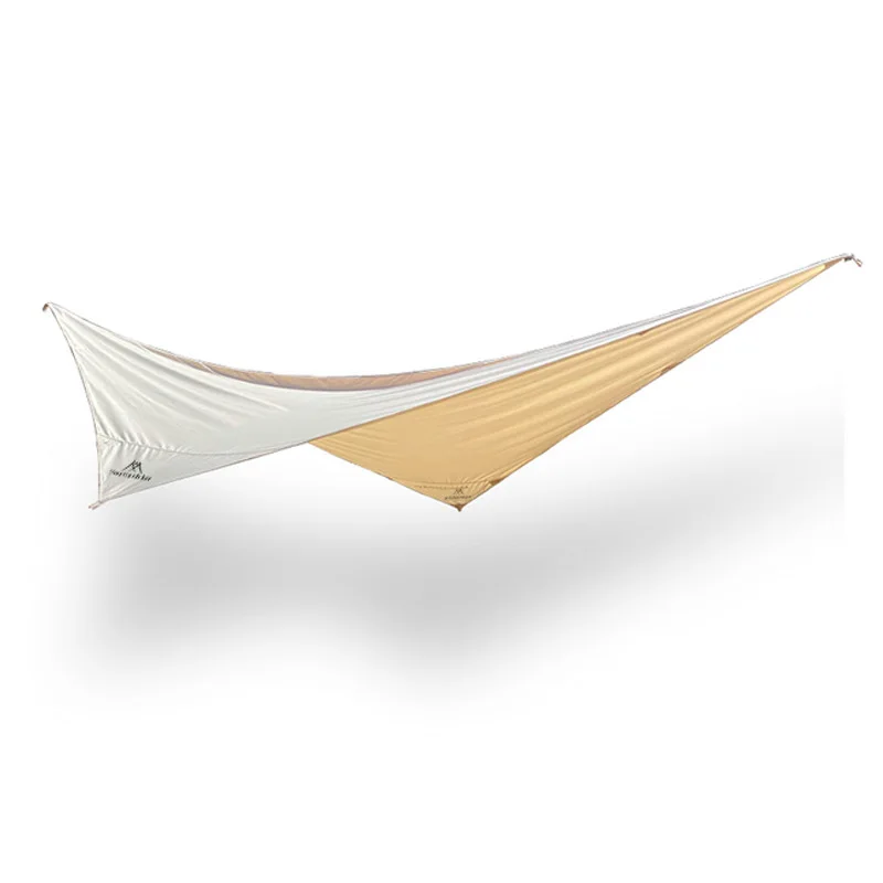 Acampamento ao ar livre portátil acampamento algodão borboleta dossel guarda-sol à prova de chuva luz proteção uv