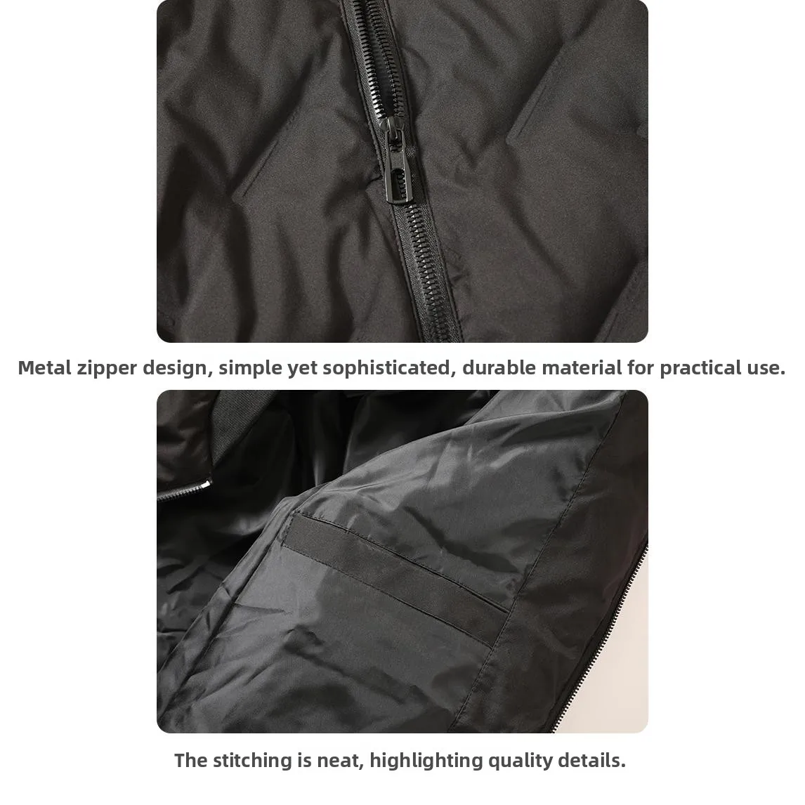 

Мужское зимнее пальто Fce down Baseball Jaet Slim Fit, утепленная верхняя одежда для холода, длинное пальто с хлопковой подкладкой