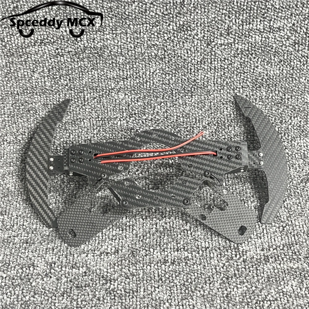 Sport Steering Wheel Real Carbon Fiber Extension Shift Paddles Shifter Holder For Honda Civic 11gen Accord 2023 2024