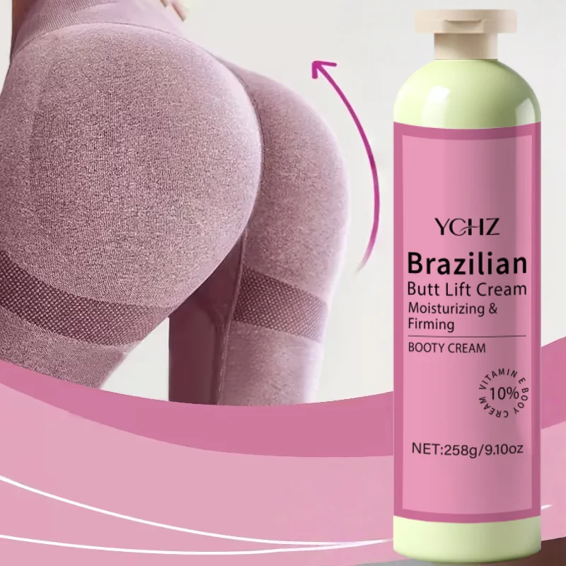 Butt-Lifting Cream, Containing Vitamin E - Instant Butt-Lifting and Firming Massage Gel, Suitable for All Skin Types, Designed Specifically for Butt Shaping and Care - 258g