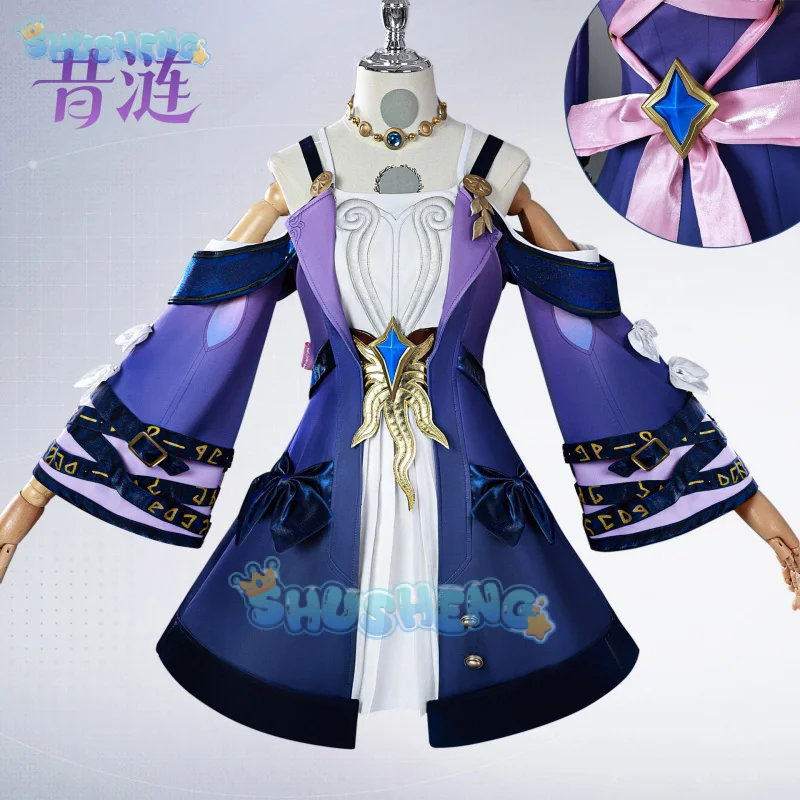 

Honkai：Star Rail Cyrene Cosplay Costume Uniform Halloween Carnival Party Christmas Play Role Clothes Clothing for Women