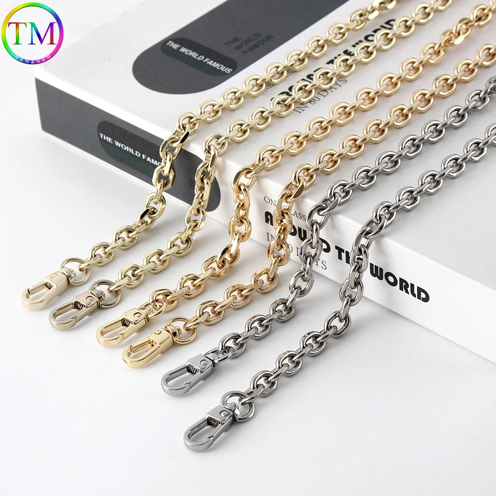 

1/3/5PCS 100-140cm O Shape Bag Chain Purse Chain Strap Shoulder Cross Body Sling Purse Handbag Replacement Strap Chains