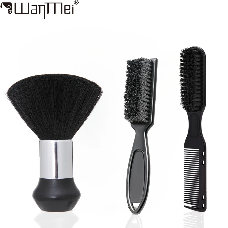 

2pcs Hair Brush Neck Face Duster Hairdressing Hair Cutting Broken Hair Cleaning Brush for Barber Salon Hairdressing Styling Tool