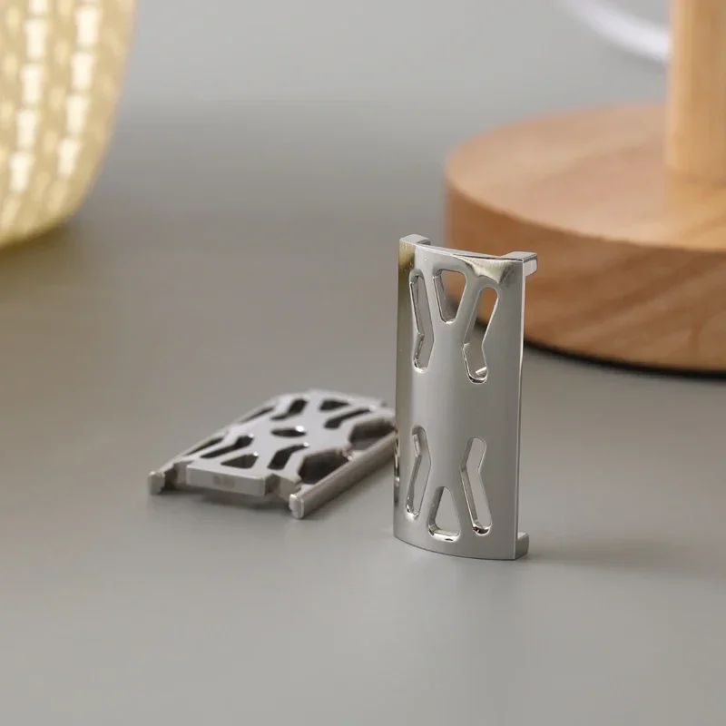 YAQI Hollowed Sentinel ssp (36 فولاذ مقاوم للصدأ) رأس حلاقة آمن مصقول للرجال مع فجوة شفرة 0.90 مم