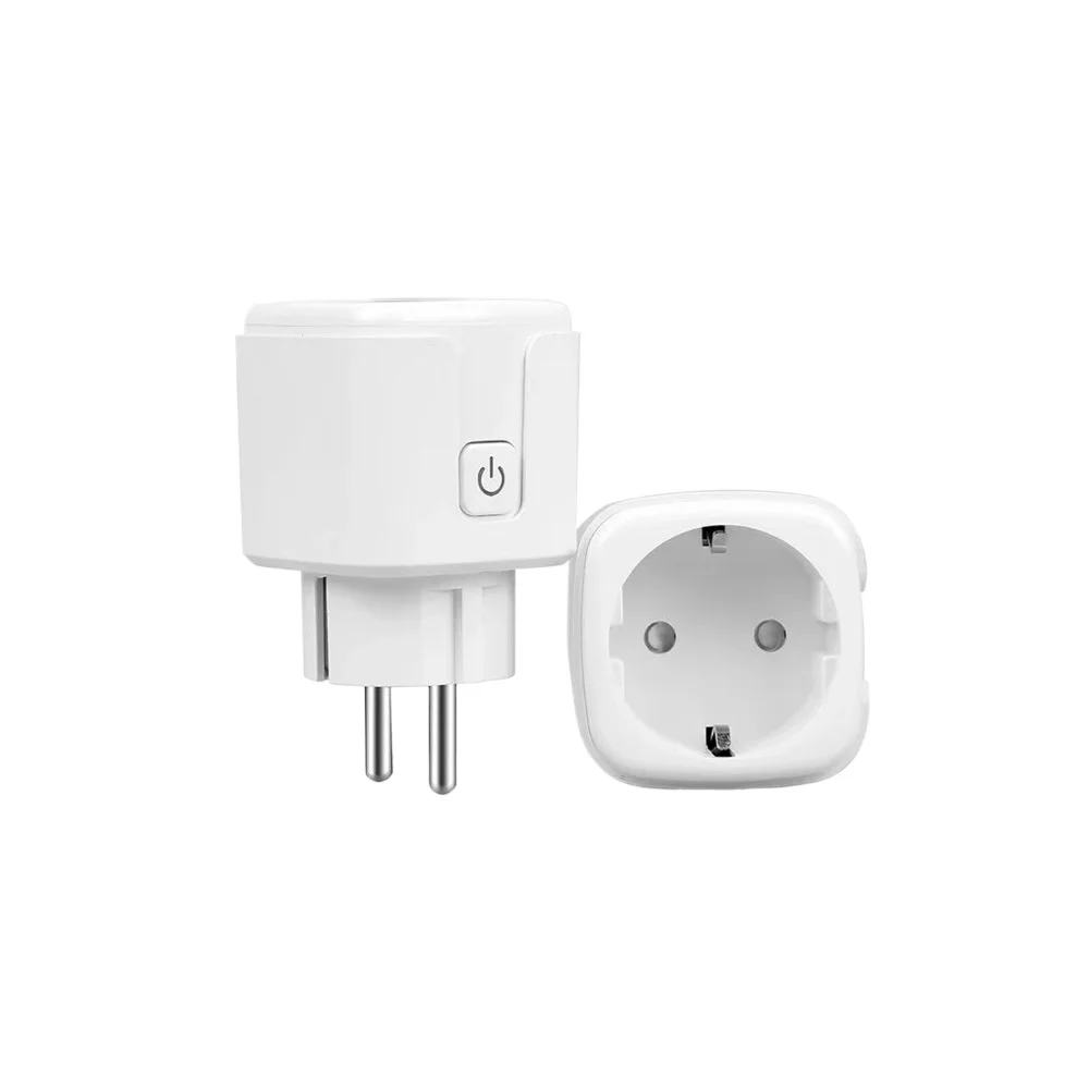 WiFi smart socket, 16A 20A with electricity metering, remote control via mobile APP