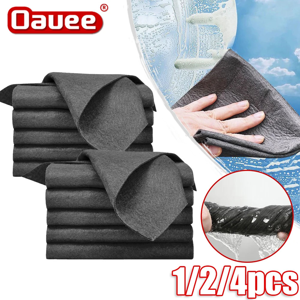 Thickened  Cleaning Cloth Microfiber Washing Rags Absorbent Use for Windows Mirrors Car Windshields No Watermark Cleaning Towel