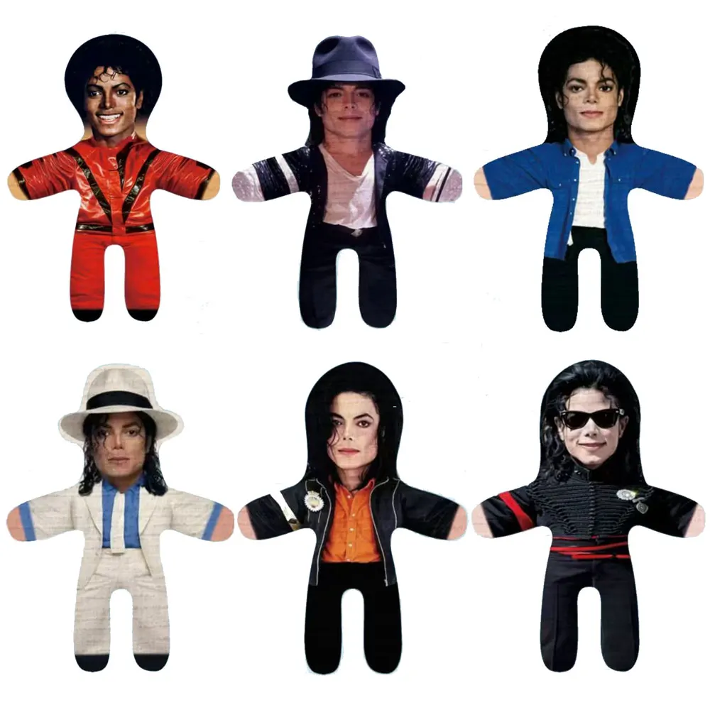 New Hot Sale Michael Jackson Mouse MJ Abstract Doll with Built-in Wire Skeleton for Shaping and Customization