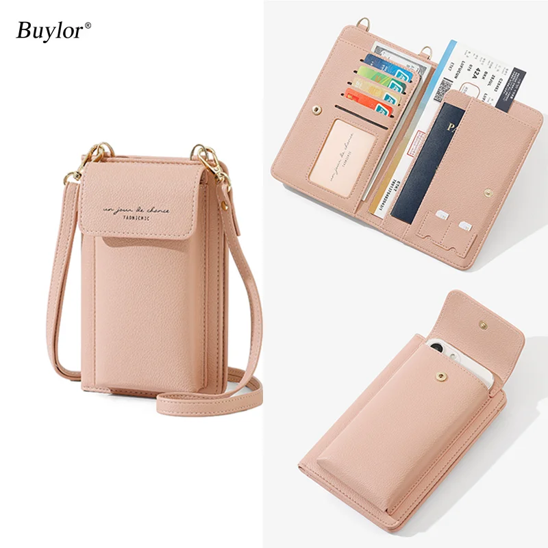 

Женская модная мягкая кожаная сумка через плечо, сумка через плечо, кошелек для мобильного телефона, идеально подходит для повседневного ношения свиданий, покупок и повседневного использования