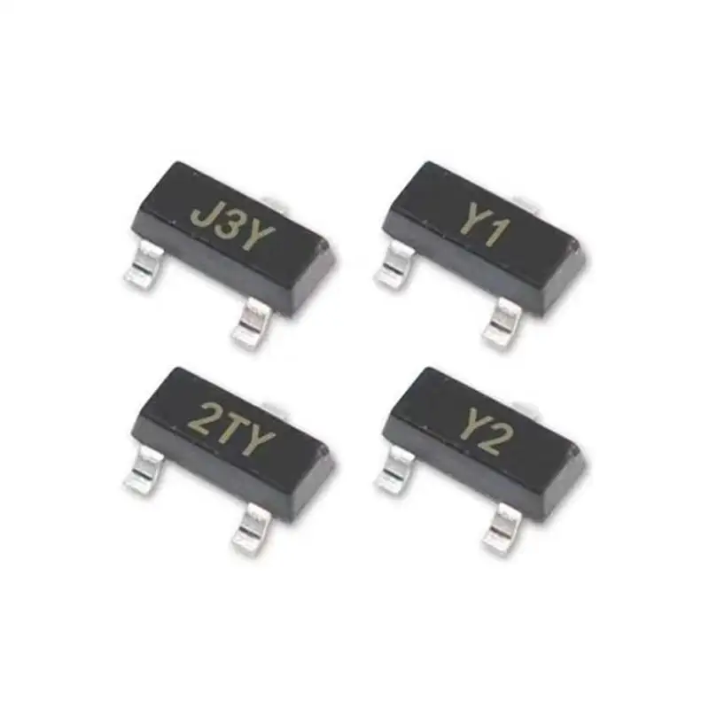 100PCS/lot S8050 S8550 SS8050 SS8550 SOT23 J3Y 2TY Y1 Y2 SMD Transistor SOT-23