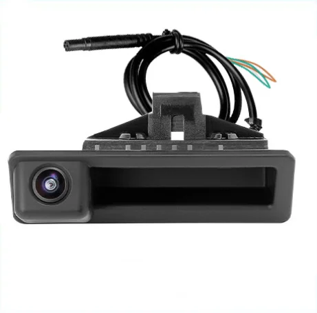 Best Selling Car Rear View Reversing Backup Waterproof Handle AHD 1080p Camera For BMW 3 Series 5 Series  X5 X6 E60 E70 E82 E90